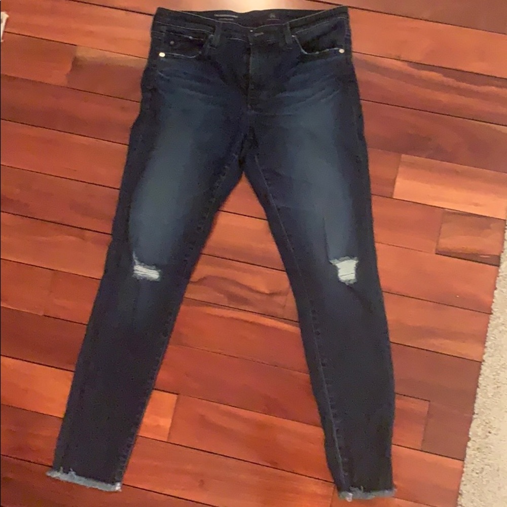 AG ankle mid rise jeans, size 29